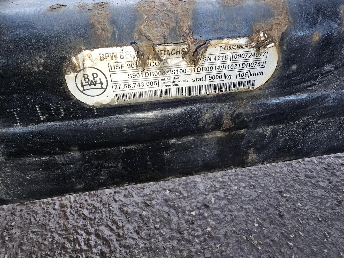 Gebruikt 2008 BPW HSF 9010 ECO-P