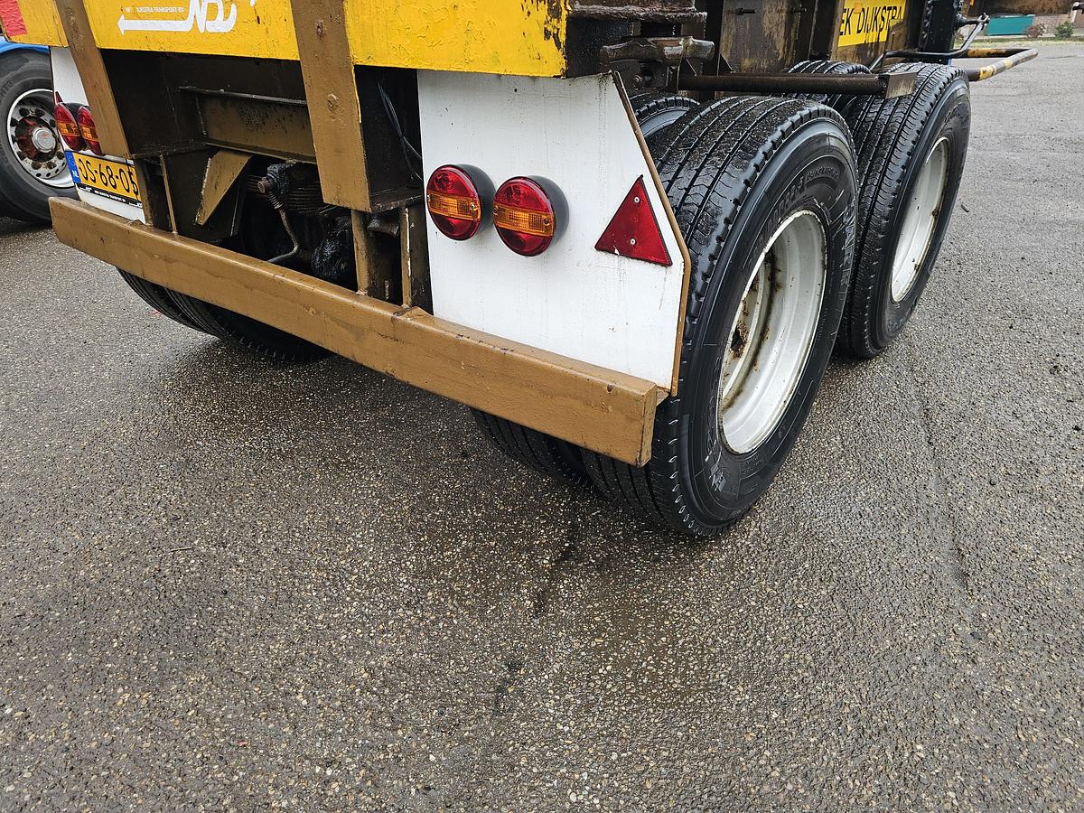 Gebruikt 1973 PACTON 2126 C-2 | 20 FOOT| BLADGEVEERD|DOUBLE TIRES| BPW DRUM.