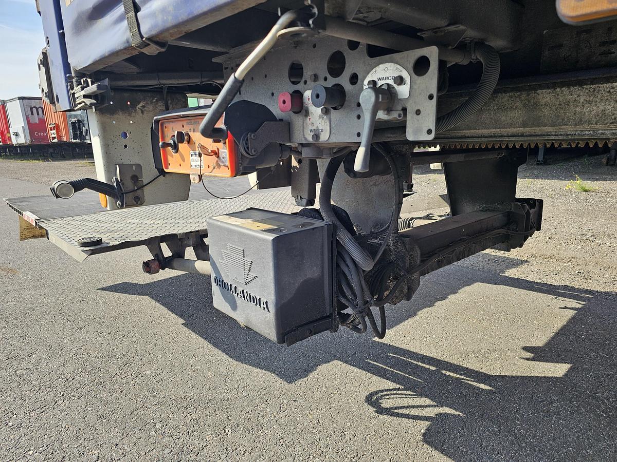 Used 2013 PACTON TBD.122 | SINGLE STEERING AXLE |UNDER SLIDING LOADING LIFT + BATTERIES| DAF DISC| APK /TUV 17-01-2025