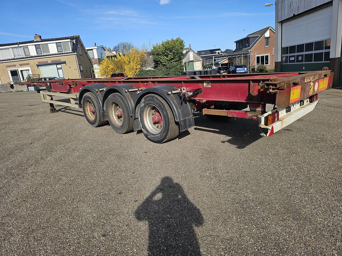 Gebruikt 2006 TURBO,S HOET OPS/3AT/39/03BSRM | 40 FT 2 X 20 FOOT | STRAIGHT CHASSIS | BPW DRUM.