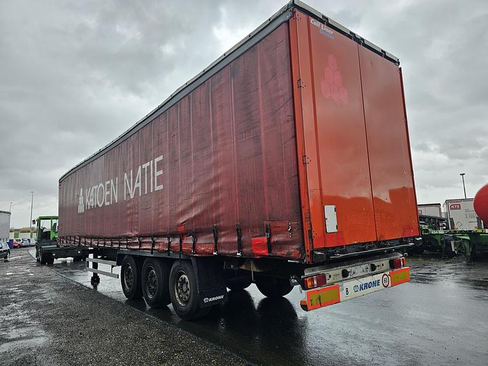 Used 2005 Krone Sd 27 3 axle curtainsider |Saf disc |Belgium Tuv 09-08-2024.