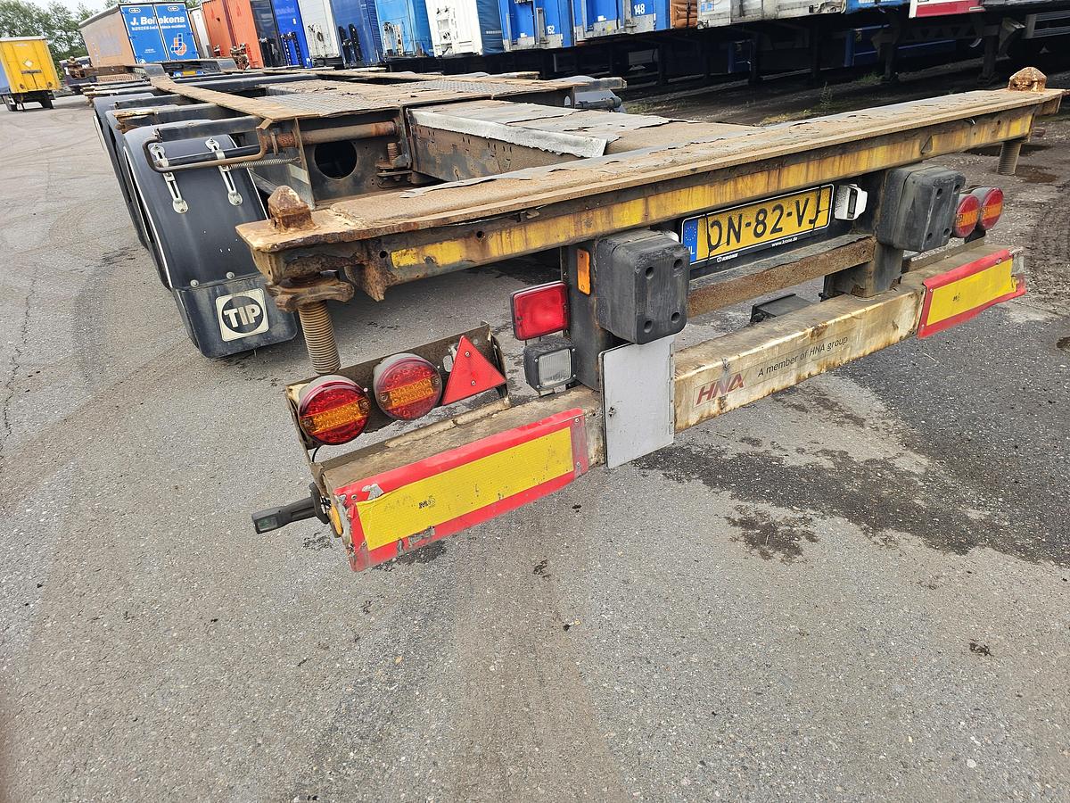Gebruikt 2015 KRONE SD | CONTAINER CHASSIS 40 FT 2 X 20 FT |BPW DRUM| APK TUV 22-07-2026. 5 PIECES.
