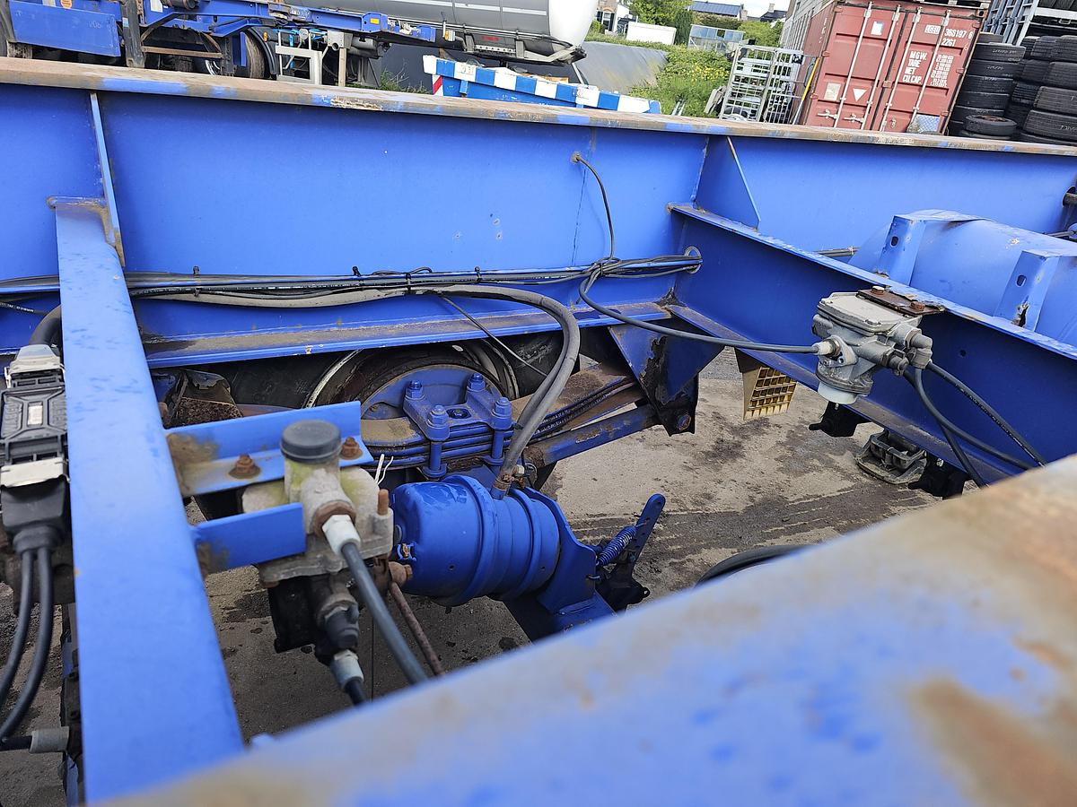 Used 2007 MKF METALLBAU CS 20 | 20 FOOT CONTAINER CHASSIS | BPW DRUM | STEEL SUSPENSION| GOOD QUALITY.