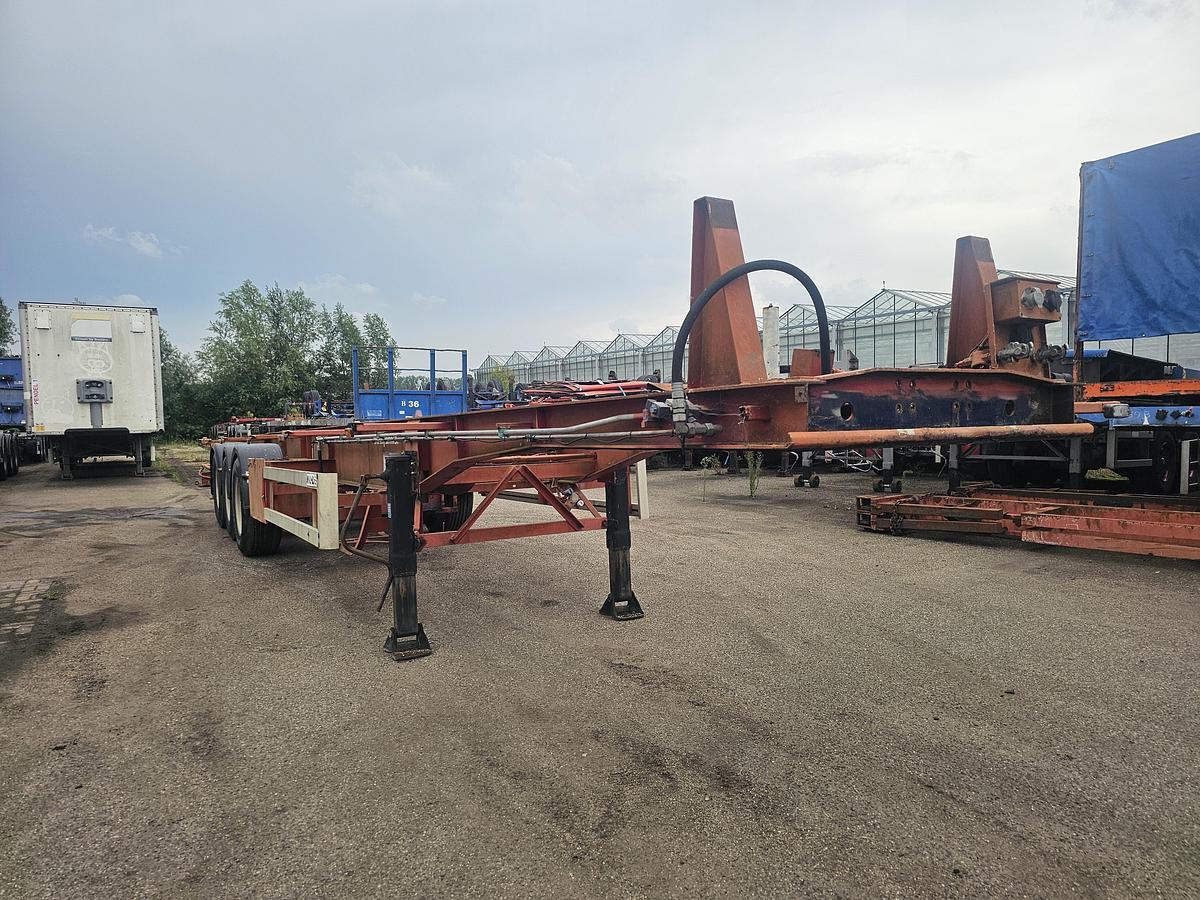 Gebruikt 1998 LAG O 3-39/ 40 foot tipper chassis/ steel/ saf drum./ no tipper cilinder / electric tipper.