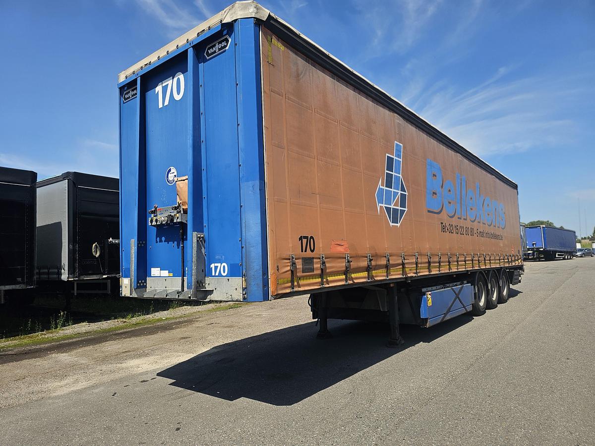 Gebruikt 2012 VAN HOOL A3C002 / ALU RIMS / PALLET BOX / GALVANIZED STEEL CHASSIS / APK,TUV, 12-03-2027.