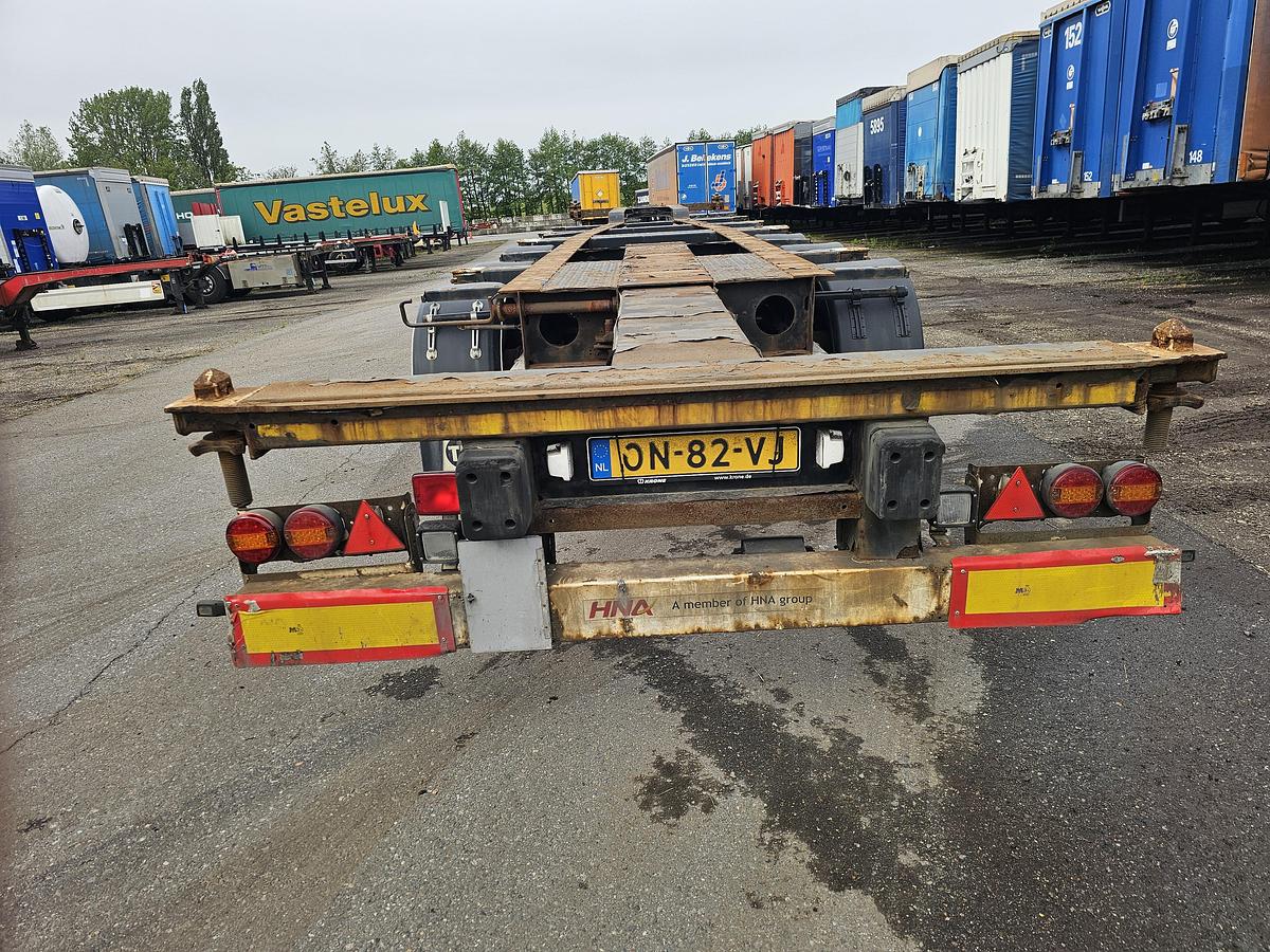 Gebruikt 2015 KRONE SD | CONTAINER CHASSIS 40 FT 2 X 20 FT |BPW DRUM| APK TUV 22-07-2026. 5 PIECES.
