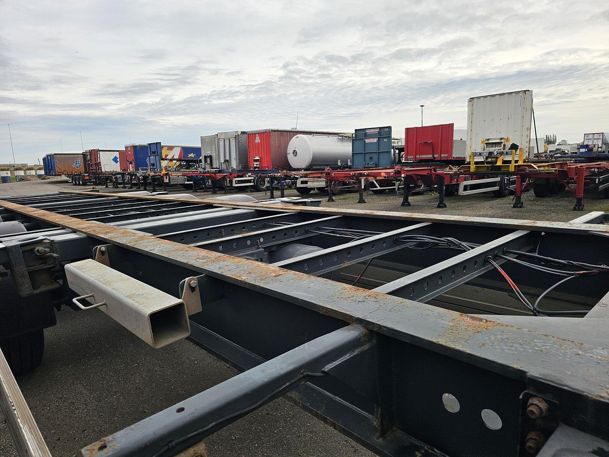 Gebruikt 2001 GROENEWEGEN 40.05.CC-12-27 | BPW DRUM DUTCH TRAILER |TUV /APK  15-02-2026