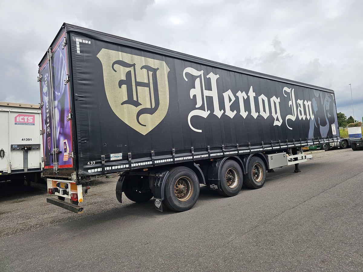 Used 2009 PACTON TBD344 | STEERING AXLE | HOLLAND TRAILER |HEAVY DUTY| TUV/ APK 20-1-2026.