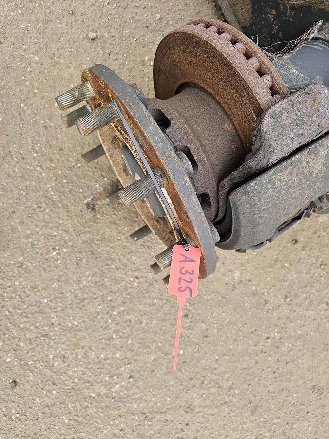 Gebruikt 2012 SAF B9-19W | TRAILER AXLE SINGEL TIRE| DISC