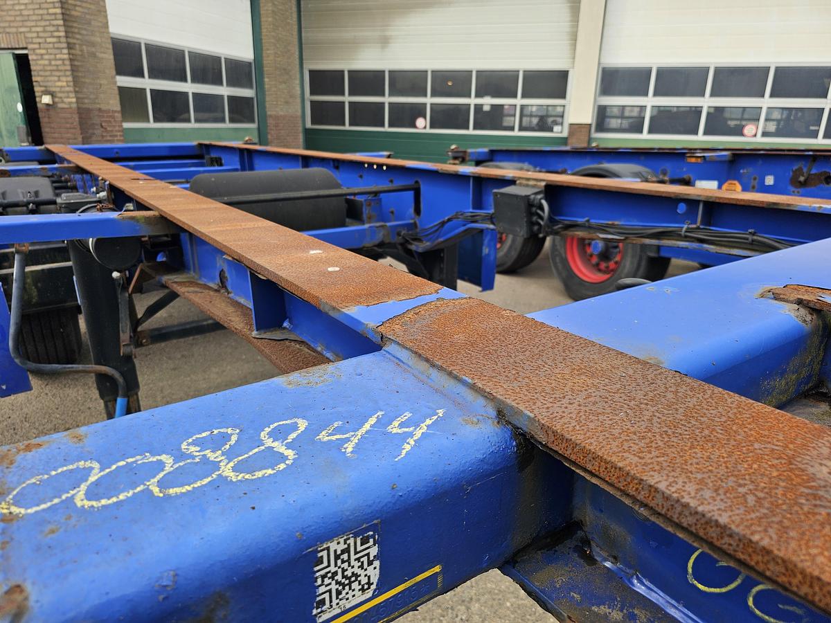 Used 2009 KRONE ATL 20 20 FOOT | STEEL SUSPENSION| BPW DRUM.