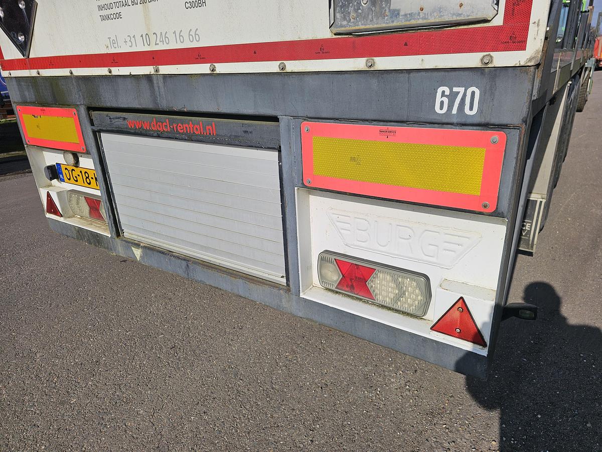 Gebruikt 2001 BURG BPO-12-27 ORXXX | 12.50 MTR | FOR GAS CONTAINERS |. BPW DRUM.