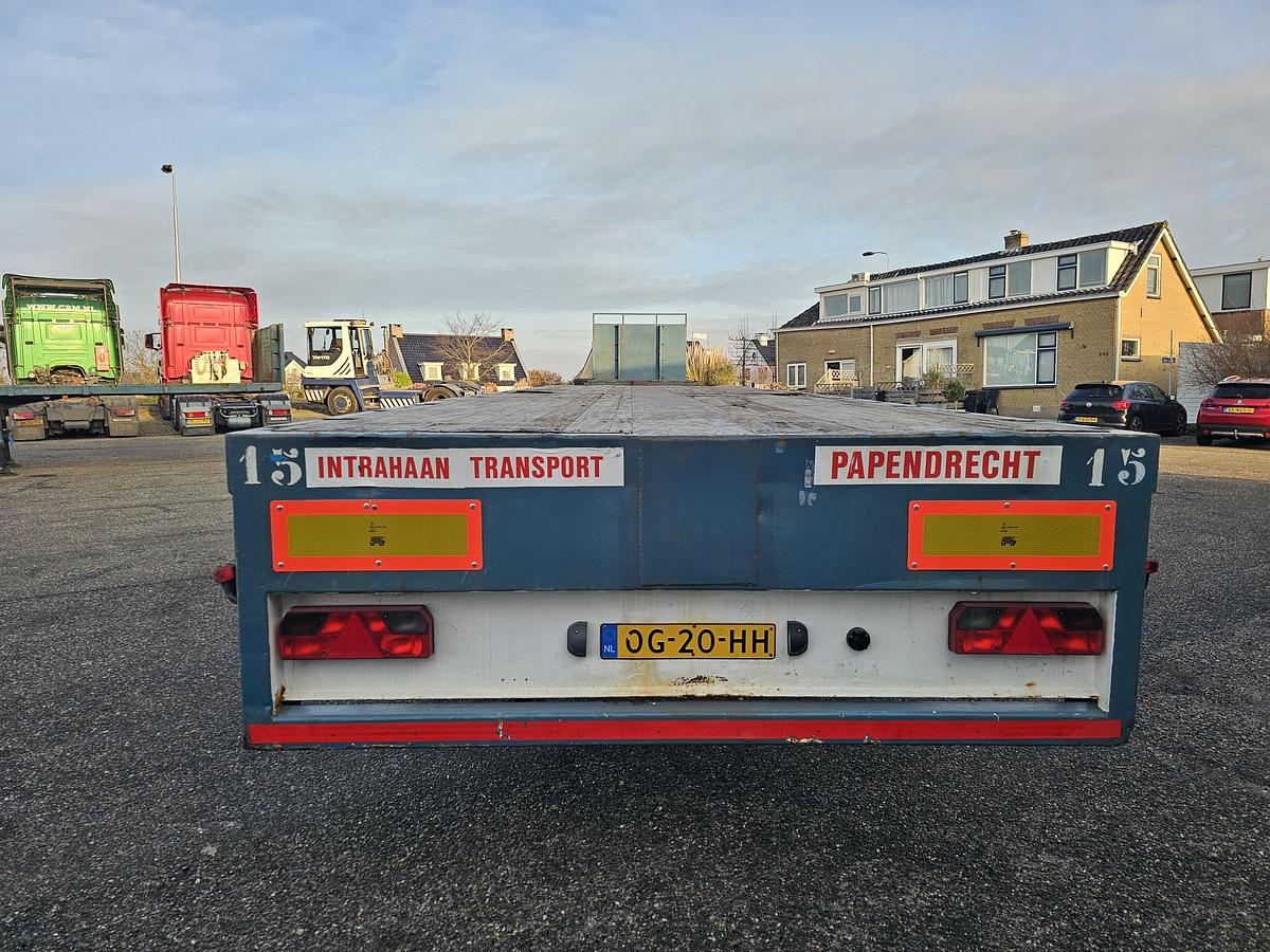 Gebruikt 2000 LINTRAILERS LSPU 18-27 | EXTENDIBLE TRAILER 21.20 MTR | STEERING AXLE | good sliding.