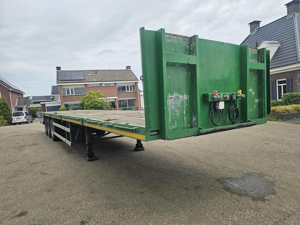 Gebruikt 1999 DRACO TXS 339. HEAVY DUTY FLATBED- CONTAINER LOCKS- BPW DRUM .