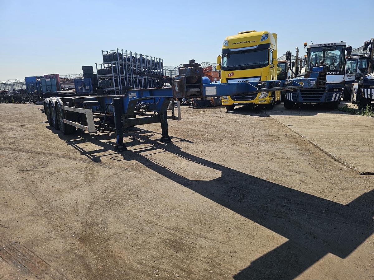 Gebruikt 2001 HRD NT CON.40 foot extendible chassis  2 x 20 foot / landbouw kenteken / geen apk nodig.