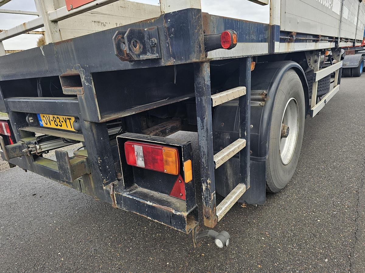 Gebruikt 1998 LAG 1 AS | NO STEERING | DUTCH TRAILER OV-83-YT | FOR GASPALLETS . ALU SIDES.