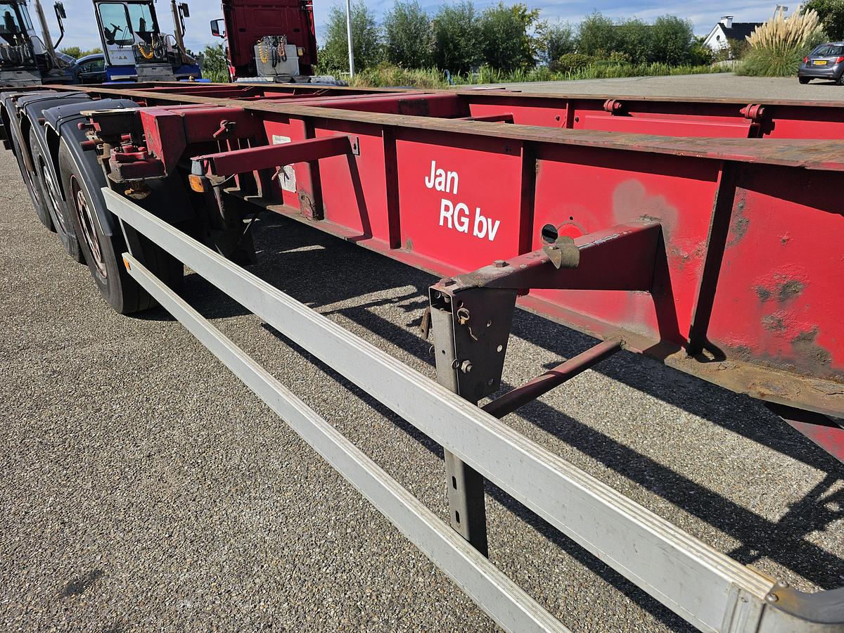 Used 2005 FREUHAUF OCCZ 42-327 A| 40 FT HIGHCUBE| 2 X 20 FOOT 20 FOOT MIDDLE  | SAF DISC.| DUTCH TRAILER.