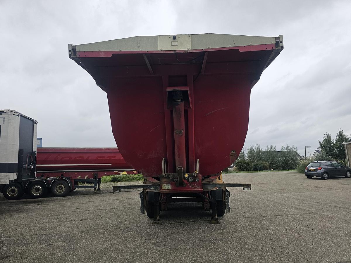 Gebruikt 2013 MEILLER MHPS 12/27/LOSS4, STEEL TIPPER / 30 M3/ SAF DISC / LIFT AXLE.