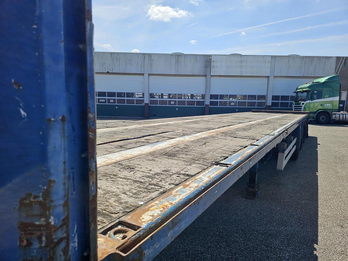 Used 2008 RENDERS 3 AXLE FLATBED | STEERING 2 AXLES | 1.10 MTR HIGH