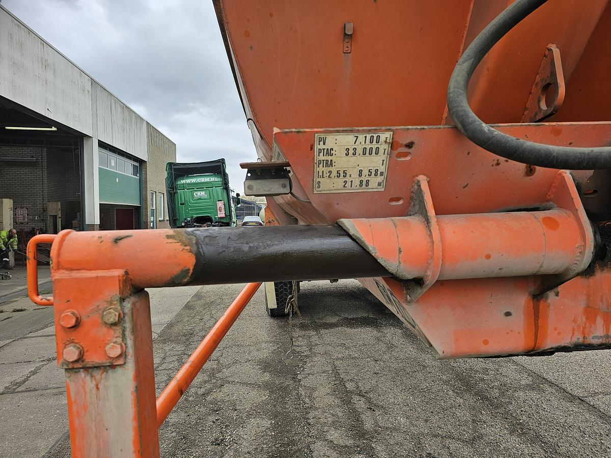 Gebruikt 2002 ROBUSTE KAISER. S3302G37 | TIPPER| STEEL CHASSIS STEEL BOX|SAF DRUM.