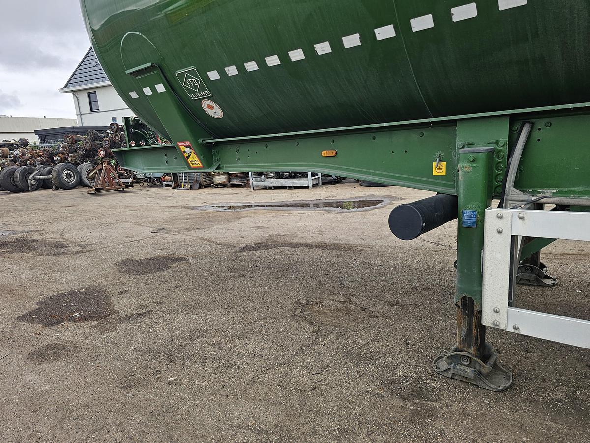 Used 2008 FELDBINDER KIP 63.3 |ALUMINIUM TIPPER | 6500 KG| 63 M3 | SAF DISC.