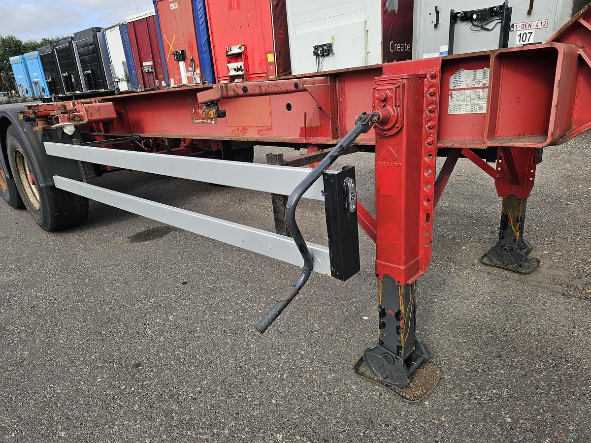 Used 2003 GROENEWEGEN 45 CC-16-27 TUN | 45 ft 40 ft 2 x 20 fFT | dutch chassis | bpw drum.