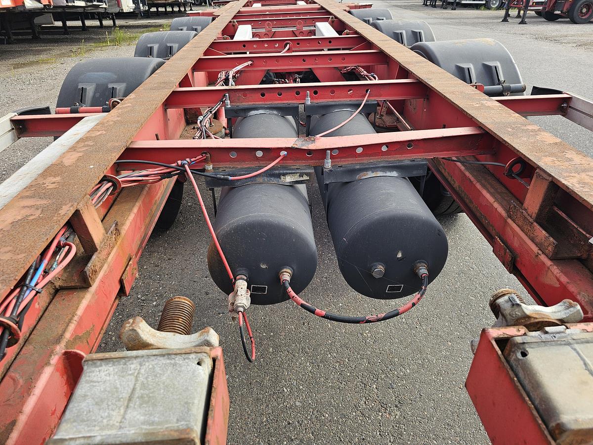 Used 2003 GROENEWEGEN 45 CC-16-27 TUN | 45 ft 40 ft 2 x 20 fFT | dutch chassis | bpw drum.