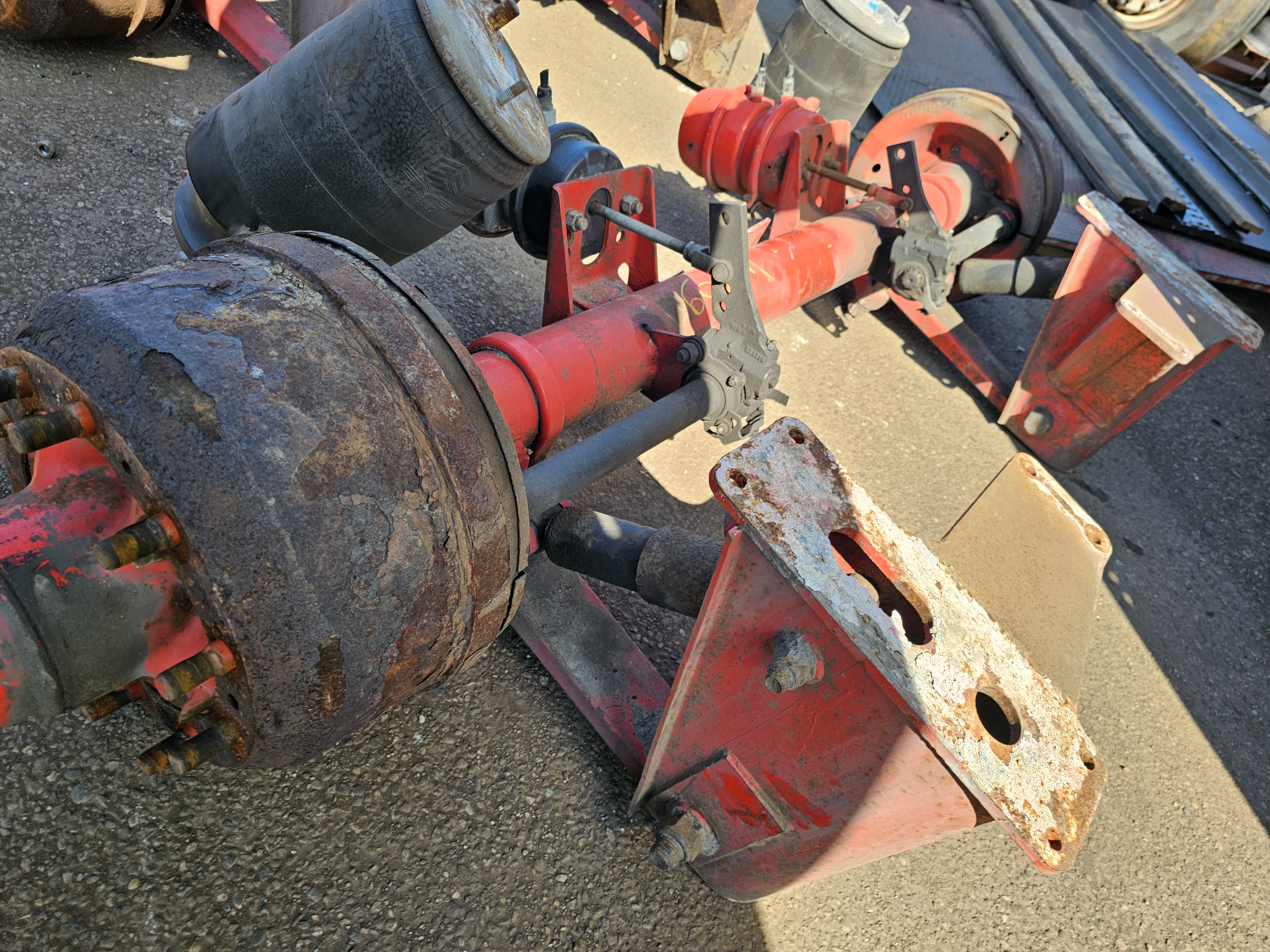 Gebruikt 2005 SMB TRAILER AXLE SINGLE TIRE DRUM