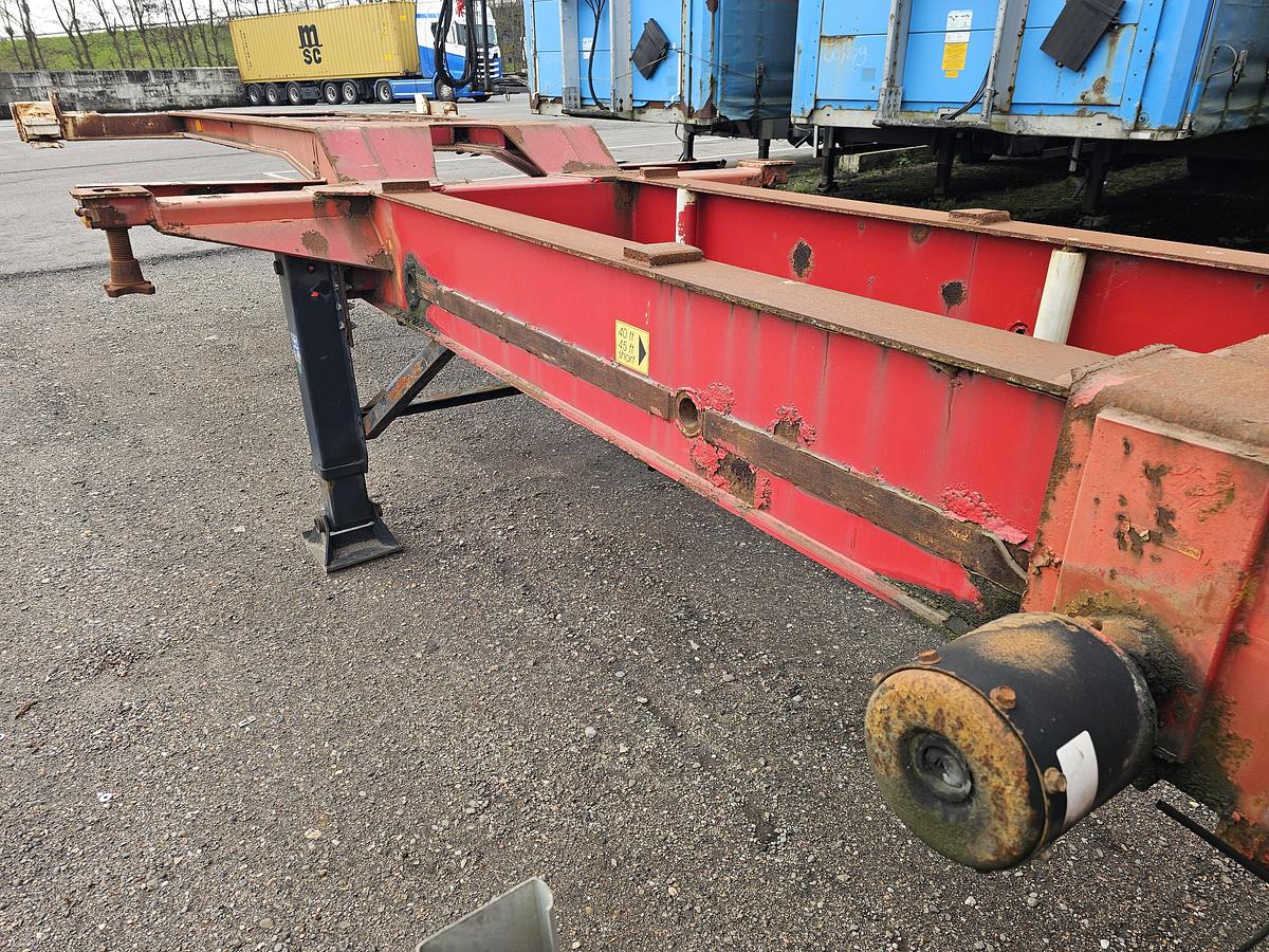 Gebruikt 2001 RENDERS euro 800 | 40 ft | Bpw drum.