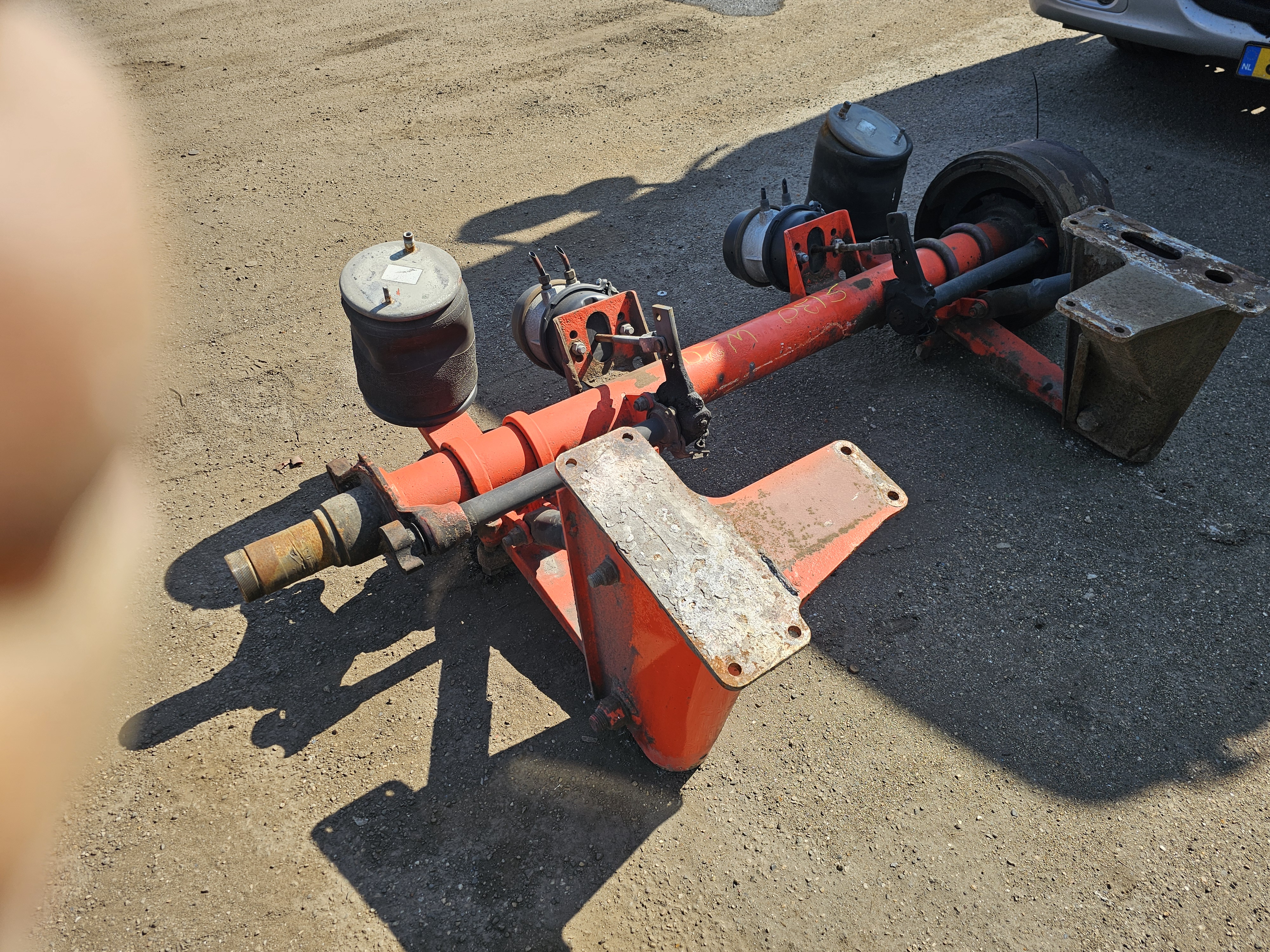 Gebruikt 2005 SMB TRAILER AXLE SINGLE TIRE DRUM