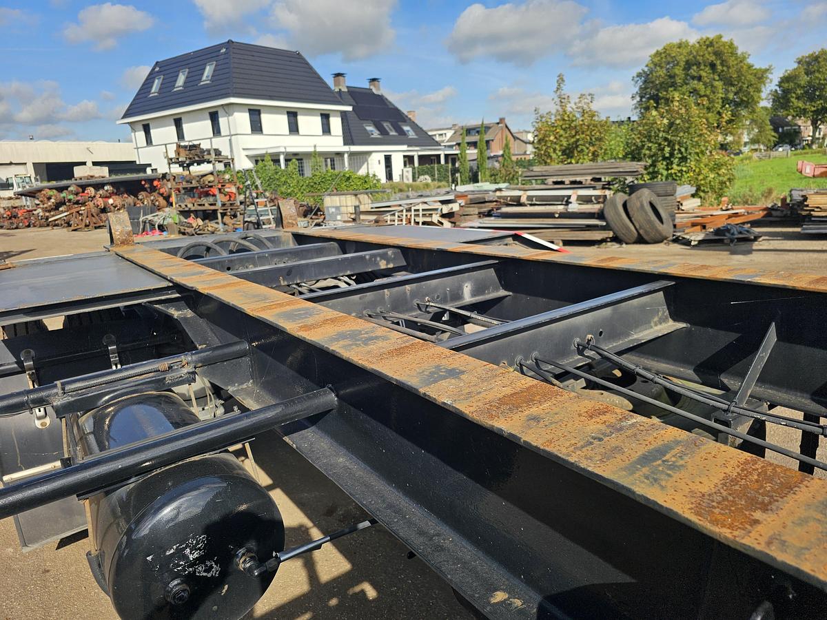 Gebruikt 1985 FLOOR FLA-10-183/ZEECONTAINER AANHANGWAGEN / BPW 150 MM / DRUM BRAKES.