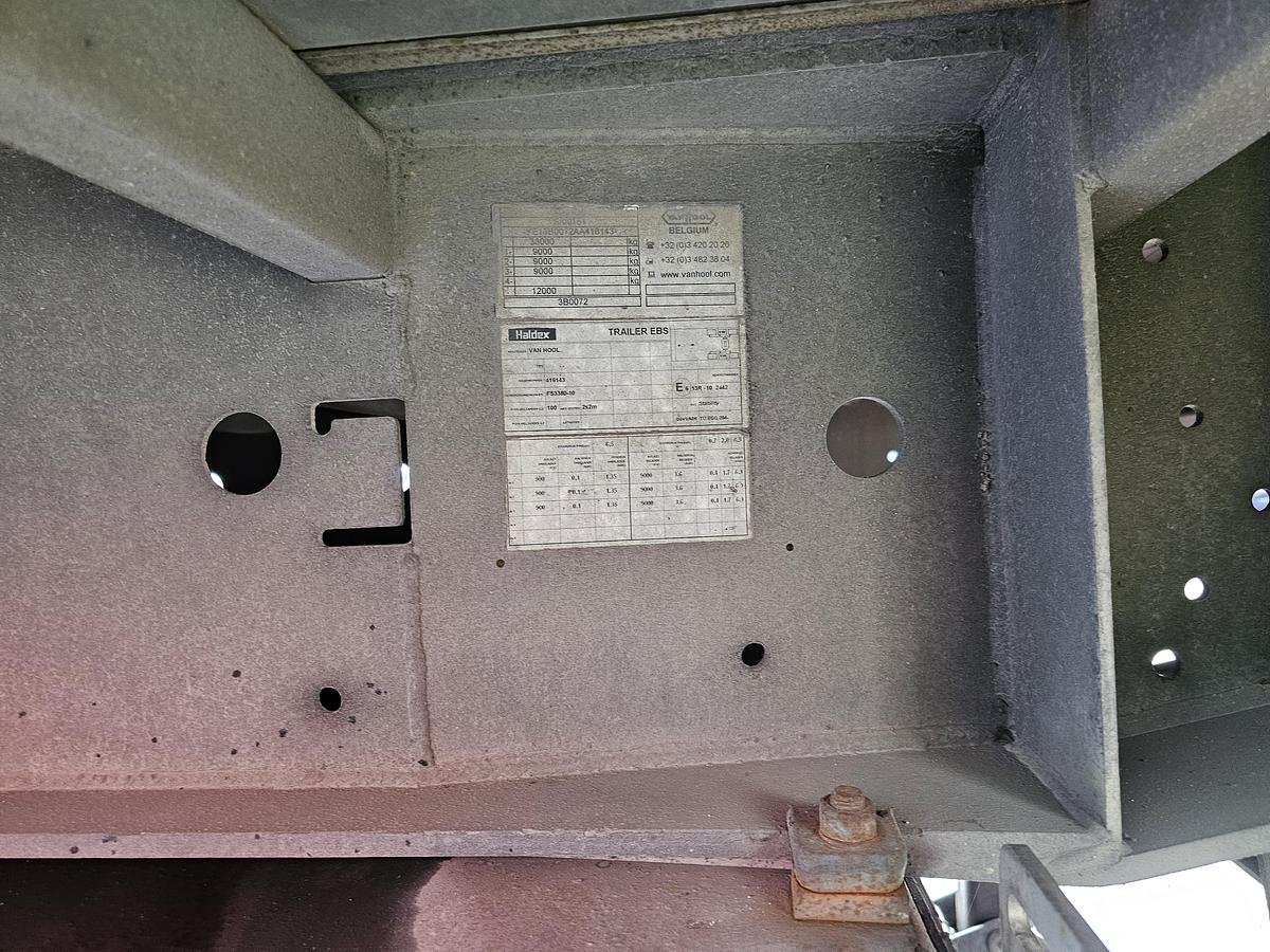 Gebruikt 2011 VAN HOOL 3B0072 | GALVANISED STEEL CHASSIS | ALU RIMS |BPW DISC | TUV APK/ 17-05-2026.