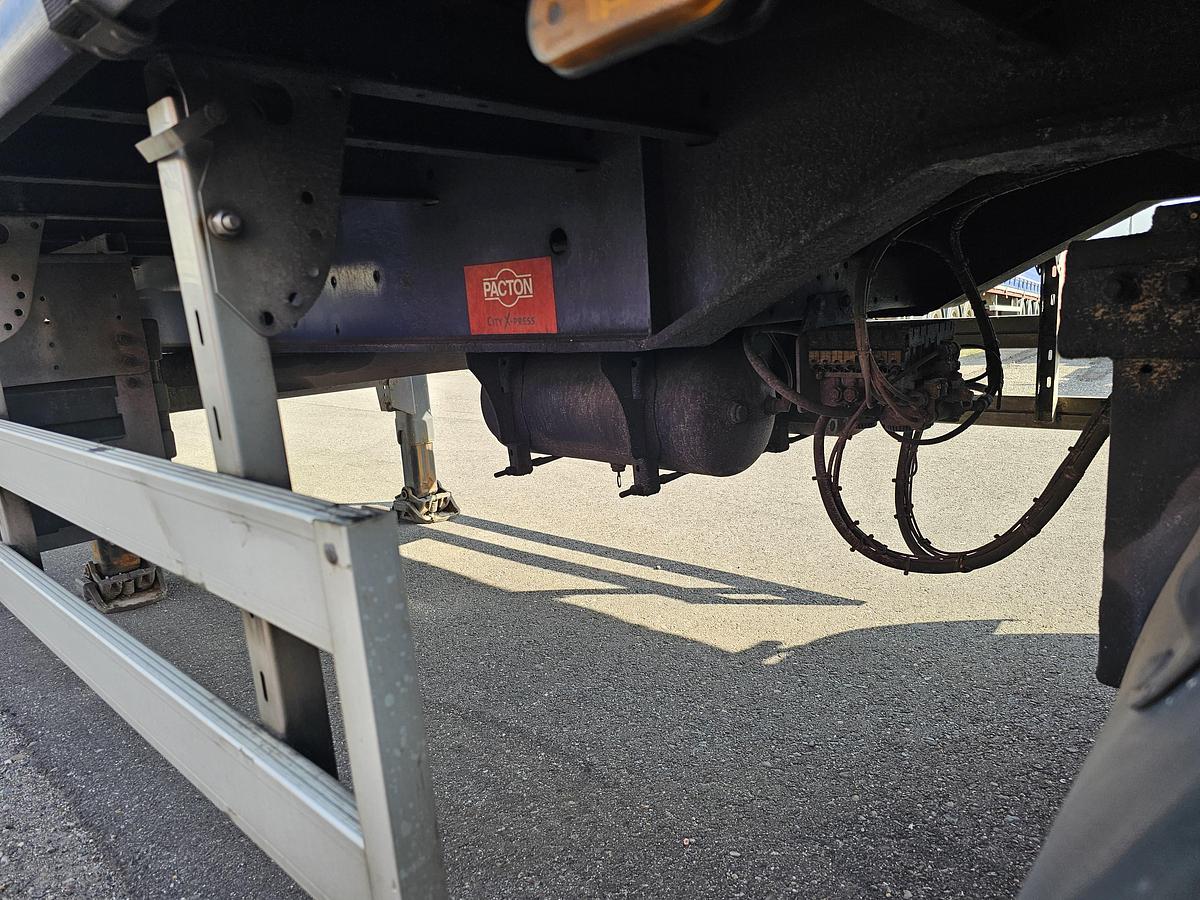 Used 2013 PACTON TBD.122 | SINGLE STEERING AXLE |UNDER SLIDING LOADING LIFT + BATTERIES| DAF DISC| APK /TUV 17-01-2025