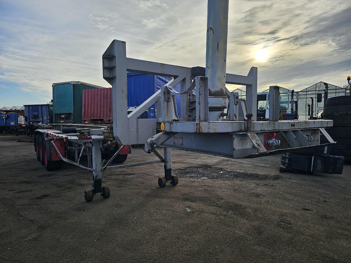 Gebruikt 1984 Pacton 3139 C-3 K | 30 FOOT KIPPER | STEEL SUSPENSION | BPW DRUM.