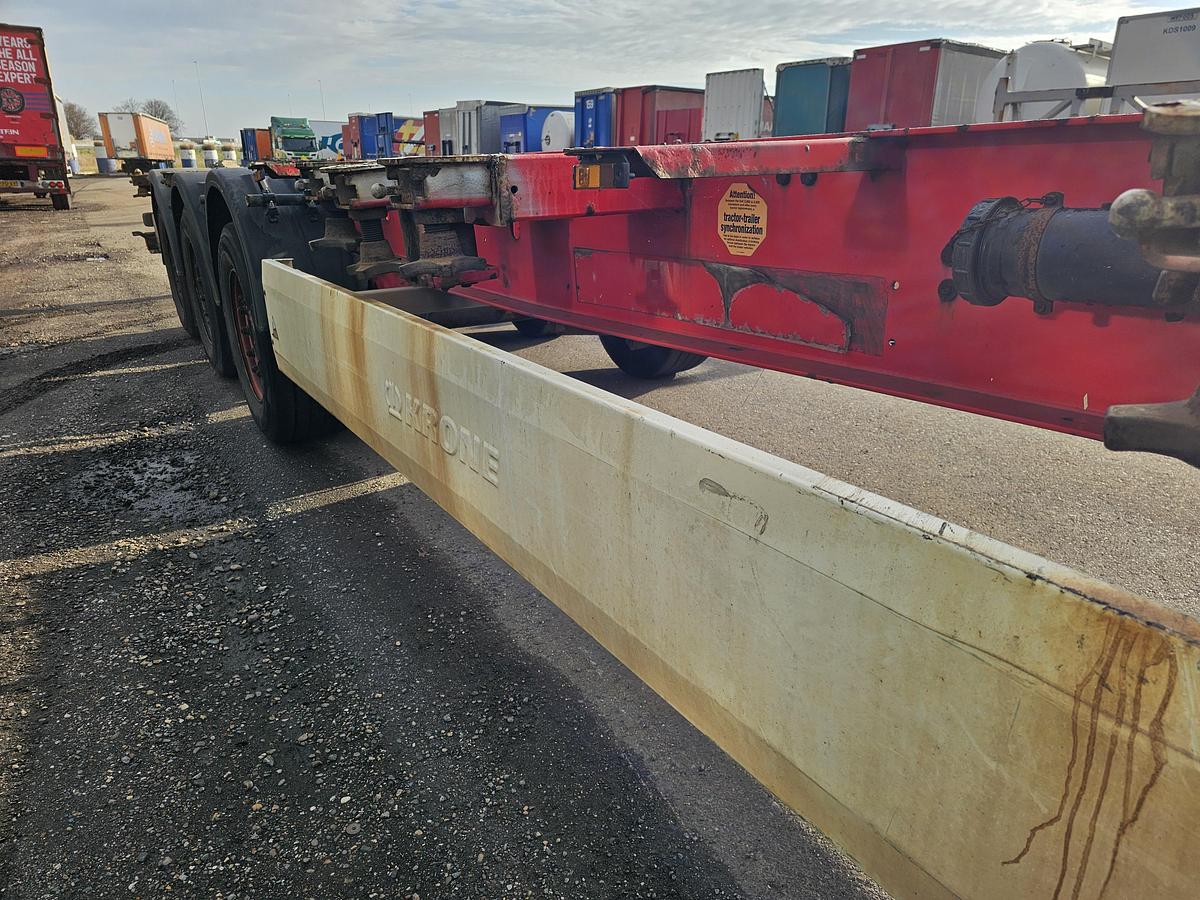 Gebruikt 2007 KRONE SD 27| SAF INTRADISC | SUPER SLIDING.| BELGIUM | 45 /40 FT 2 X 20 FT.