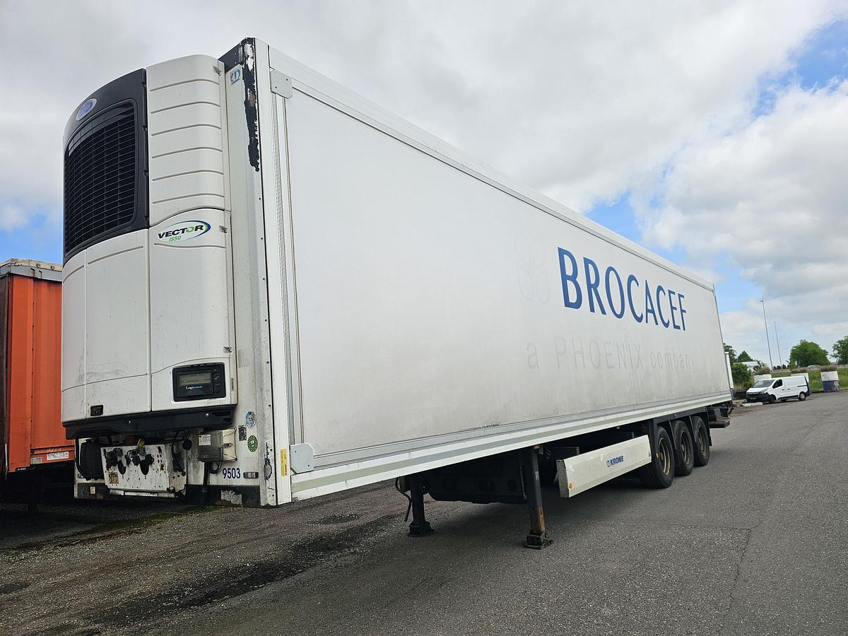 Gebruikt 2011 KRONE SD|DOPPELSTOCK | CARRIR VECTOR 1550| BPW DISC | APK /TUV 26-08-2016 |LOADING LIFT | 2 LIFT AXLES.
