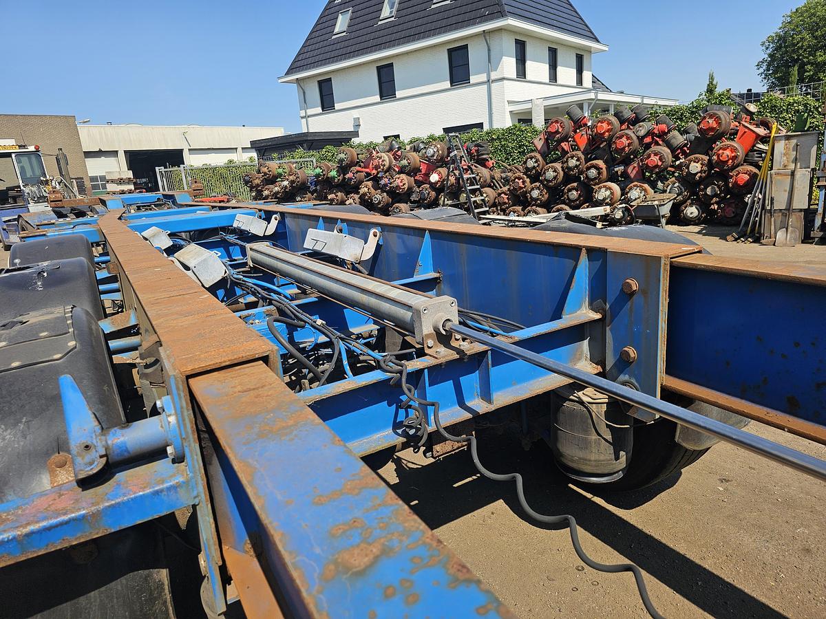 Gebruikt 2001 HRD NT CON.40 foot extendible chassis 2 x 20 foot / landbouw kenteken / geen apk nodig.