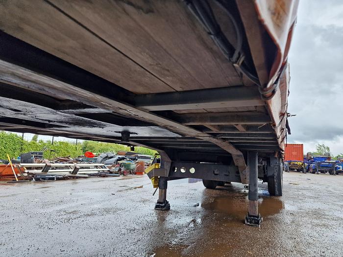 Used 2001 Kögel SN 24 3| axl;e curtainsider | Bpw disc |3 pieces.