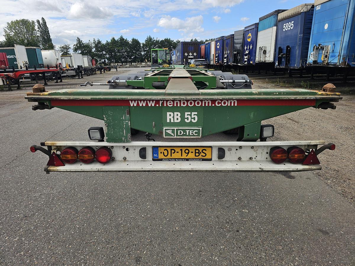 Gebruikt 2016 D-TEC FLEXITRAILER /all connections / 3 x extendible/apk,tuv/ 18-01-2027