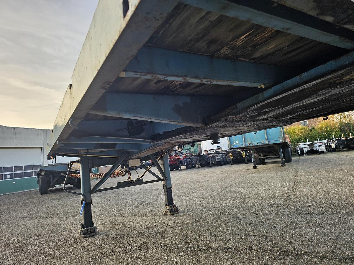 Gebruikt 2000 LINTRAILERS LSPU 18-27 | EXTENDIBLE TRAILER 21.20 MTR | STEERING AXLE | good sliding.