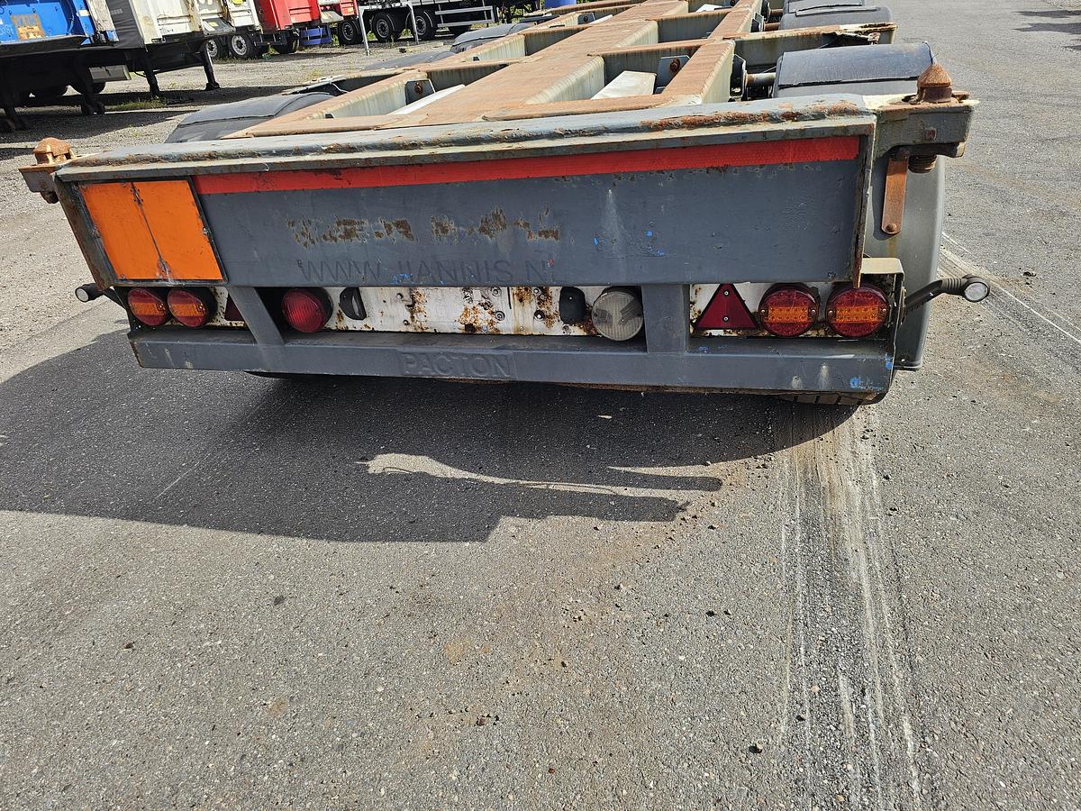 Used 2007 PACTON 3 AXLE MULTI  YARD CHASSIS | 3 X EXTENDIBLE | BPW DRUM | NO DOCUMENTS.