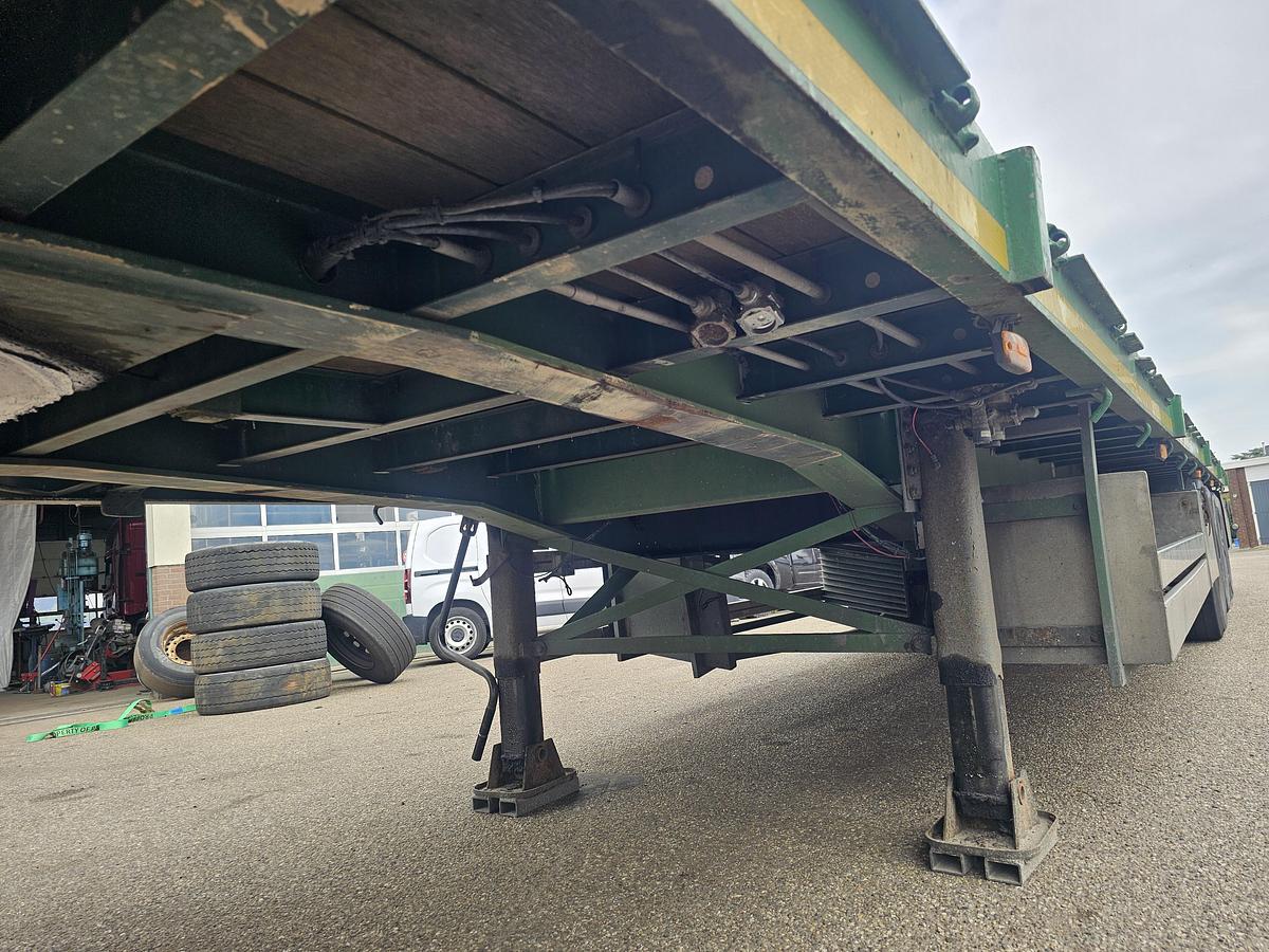 Gebruikt 1999 DRACO TXS 339. HEAVY DUTY FLATBED- CONTAINER LOCKS- BPW DRUM .
