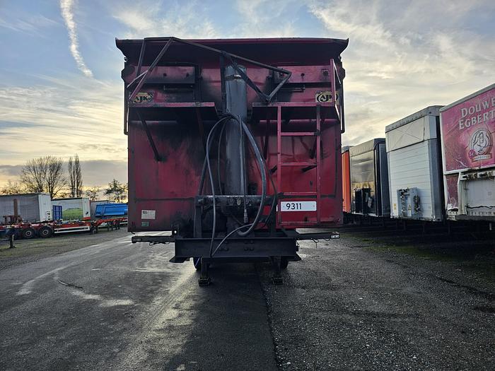 Used 2009 A.J.K OP 17-27/22.5 | Steel tipper \ steel chassis/box.
