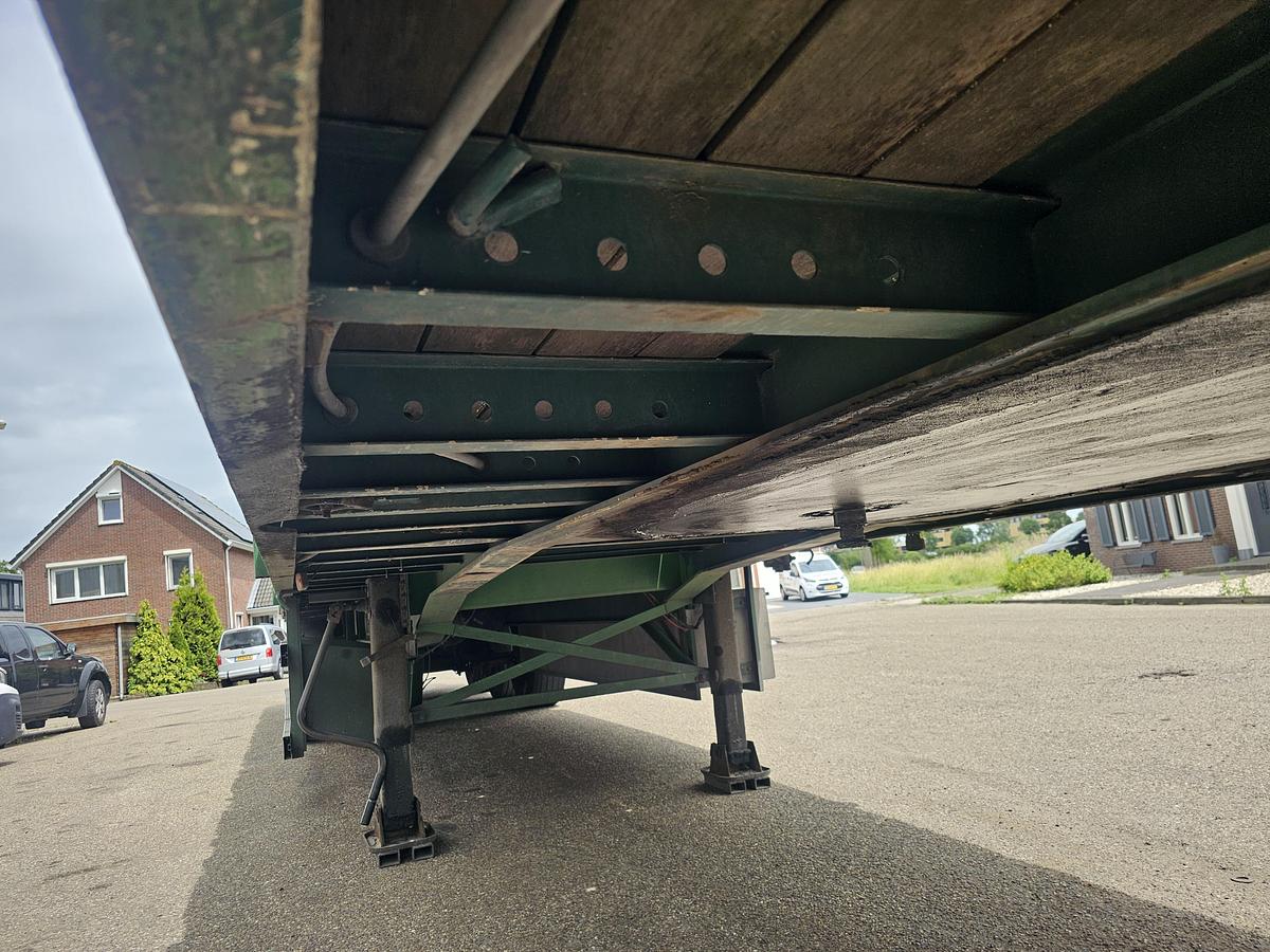 Gebruikt 1999 DRACO TXS 339. HEAVY DUTY FLATBED- CONTAINER LOCKS- BPW DRUM .