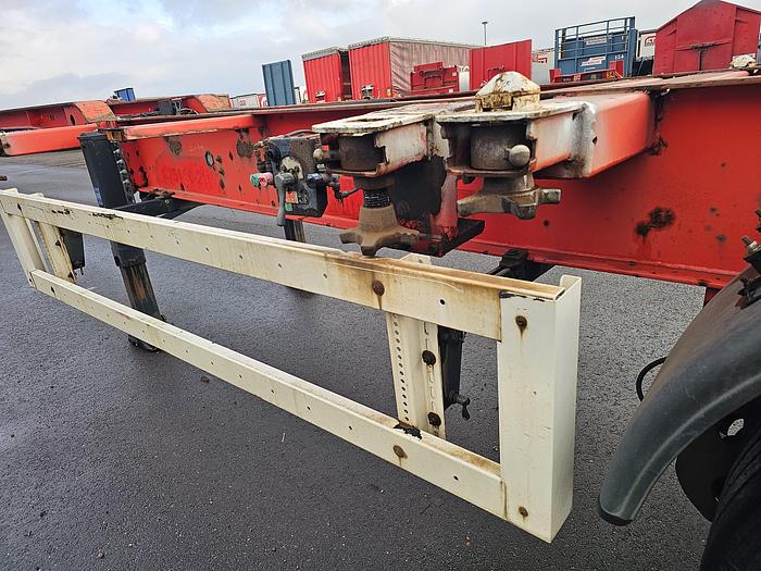 Used 2003 Krone Sd 27| fixed chassis |