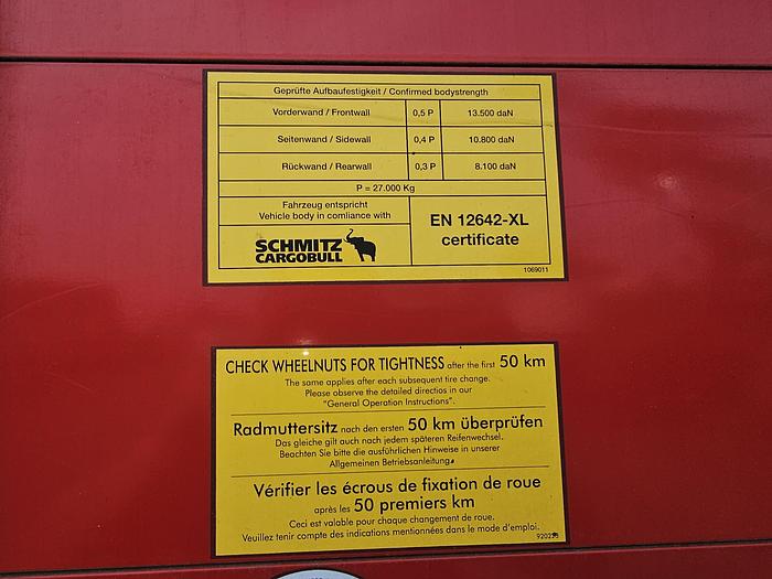 Used 2015 Schmitz Cargobull Scb*53T |Curtiansider |Coil | Galvanized chassis|disc| apk 19-06-2024.