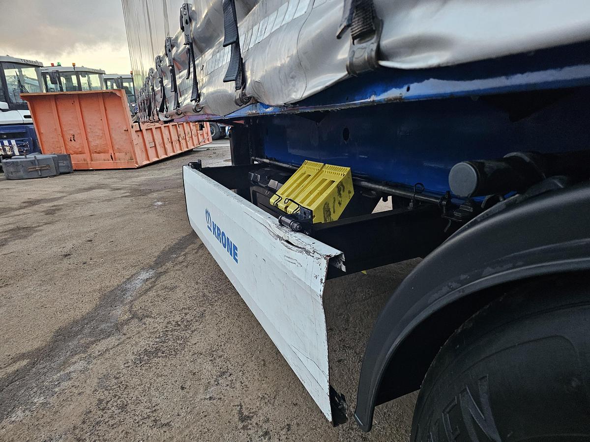 Gebruikt 2015 KRONE SZ| 2 AXLE CITY TRAILER | STEERING AXLE. BPW DISC. LOADING LIFT. TUV BELGIUM 18-06-2026