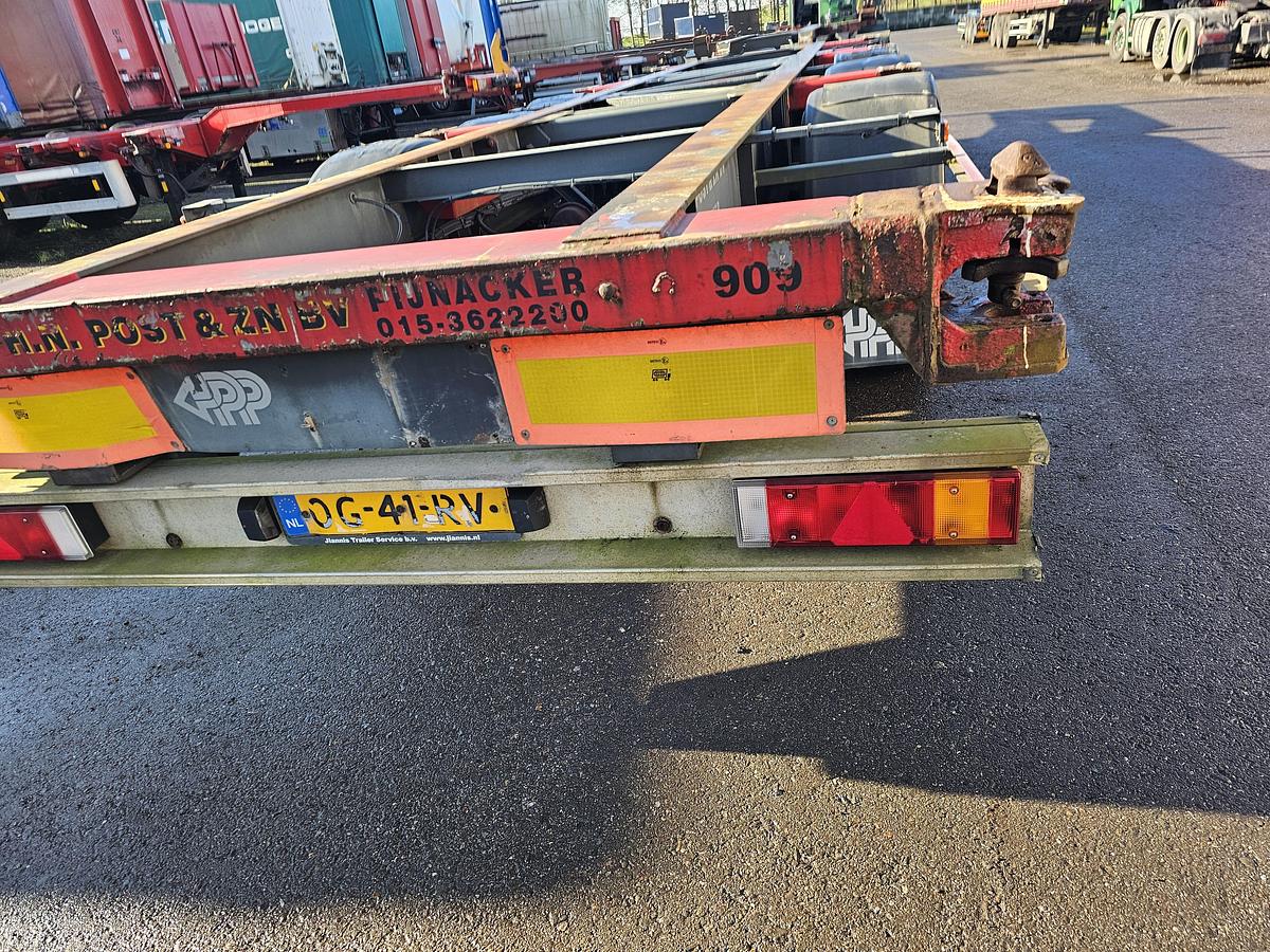 Gebruikt 2001 BURG BPO 12-27 CZ XEX|40 FT |2 X 20 FT |20 FT MIDDLE |BPW DRUM.