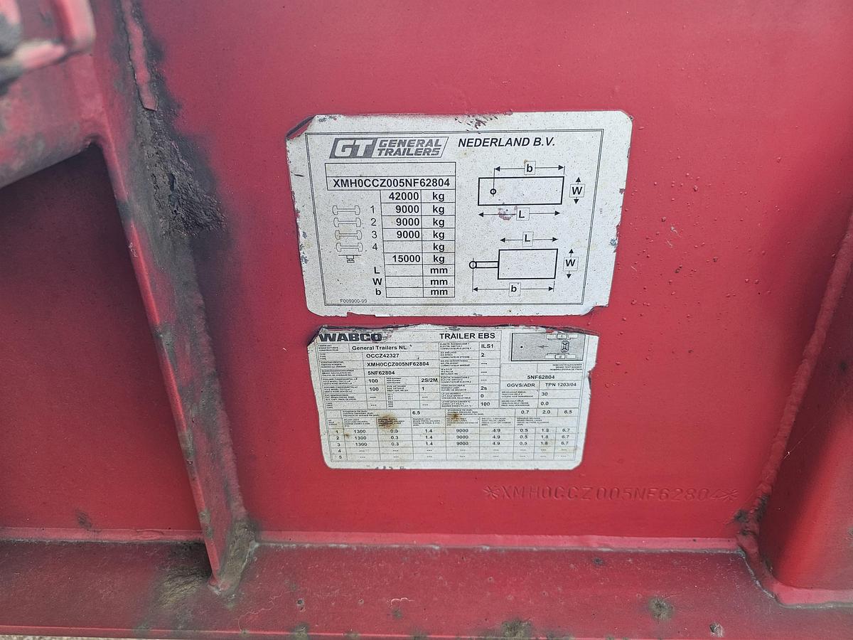 Used 2005 FREUHAUF OCCZ 42-327 A| 40 FT HIGHCUBE| 2 X 20 FOOT 20 FOOT MIDDLE | SAF DISC.| APK TUV 10-03-2026.