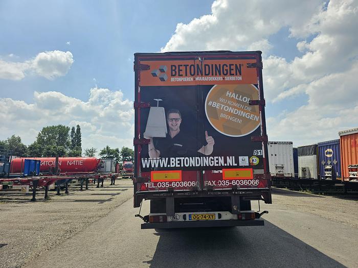 Used 2002 Van Hool 3 axle curtainsider| Saf intradisc