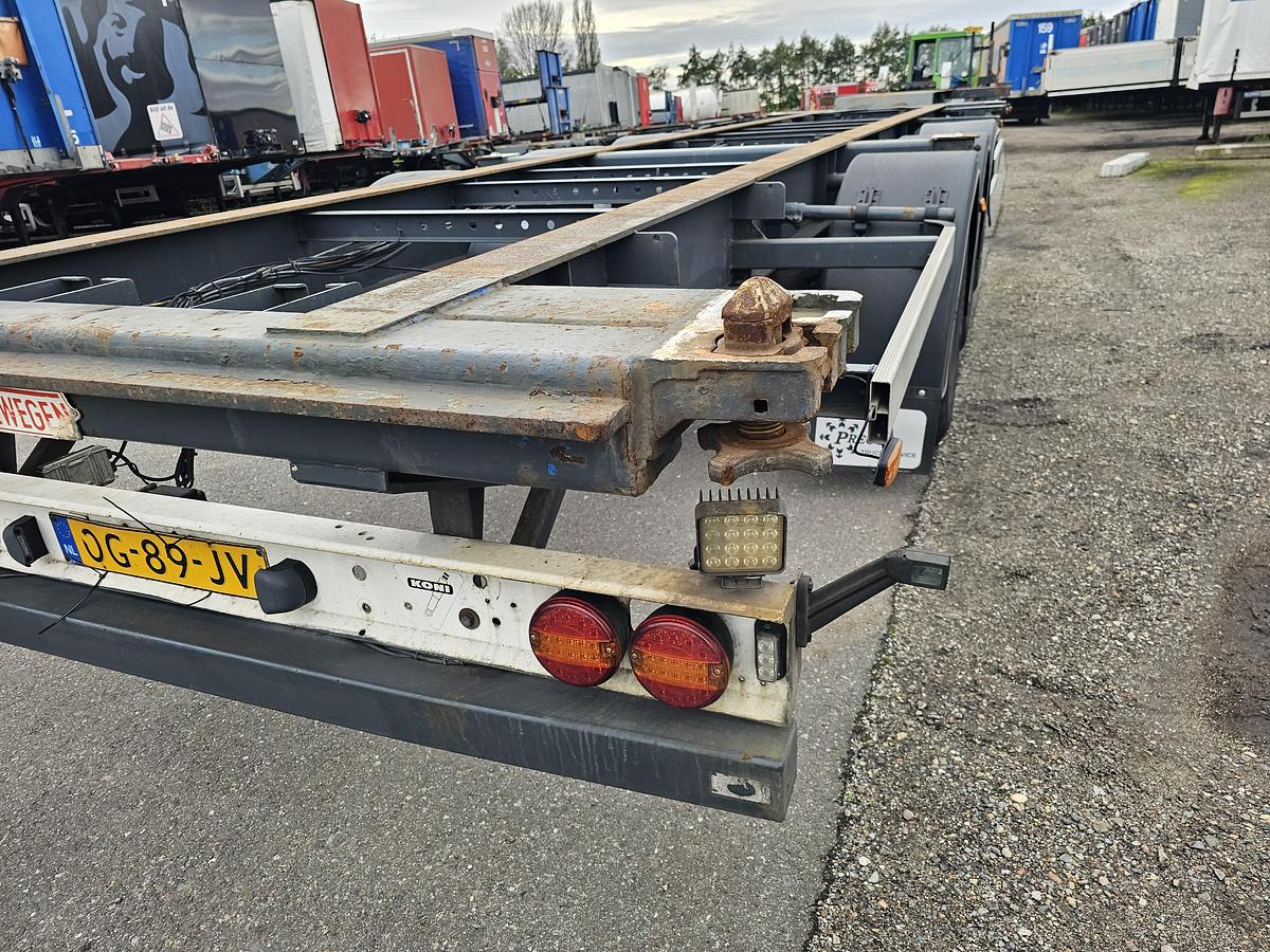 Gebruikt 2000 GROENEWEGEN 45.08 CC-16-27 |BPW DRUM | APK 12-12 2025 |. DUTCH TRAILER.| ALU RIMS.